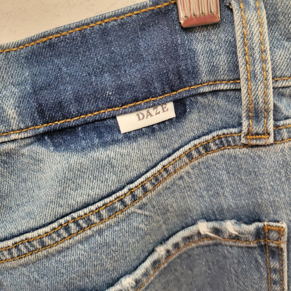 Daze Denim Straight Up Going Steady High Rise NWT Size 25 - Picture 9 of 13